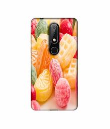 Amazon Brand - Solimo Designer Color Candies 3D Printed Hard Back Case Mobile Cover for Nokia 6.1 Plus