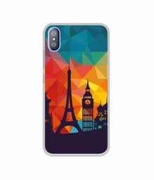 Amazon Brand - Solimo Designer Colored Paris UV Printed Soft Back Case Mobile Cover for i Kall K8