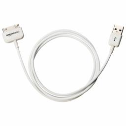 Amazon Basic USB Charging Cable for iPhone 4/iPod/iPad 3rd Generation 1.0m [Apple Certified]