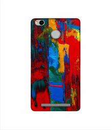 Amazon Brand - Solimo Designer Multiolor Brush Texture on Wall 3D Printed Hard Back Case Mobile Cover for Xiaomi Redmi 3S Prime