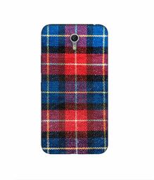 Amazon Brand - Solimo Designer Check Cloth 3D Printed Hard Back Case Mobile Cover for Lenovo ZUK Z1