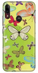 Amazon Brand - Solimo Designer Butterfly Design 3D Printed Hard Back Case Mobile Cover for Motorola Moto E6s / Motorola Moto E6 Plus