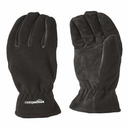 AmazonBasics Cold Proof Thermal Winter Work Gloves, Black, XL