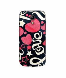 Amazon Brand - Solimo Designer Love You 3D Printed Hard Back Case Mobile Cover for Samsung Galaxy S4 Mini