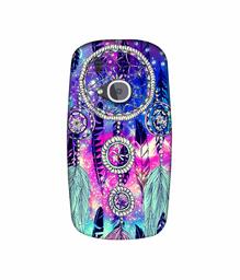 Amazon Brand - Solimo Designer Round Wall Hanging Pattern 3D Printed Hard Back Case Mobile Cover for Nokia 3310