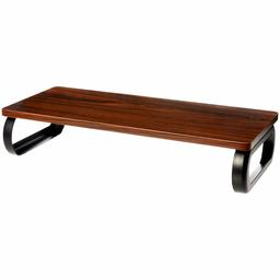 AmazonBasics Wood Monitor Stand, Computer Riser