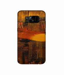 Amazon Brand - Solimo Designer Brown Shade Mashup 3D Printed Hard Back Case Mobile Cover for Samsung Galaxy S8 Plus