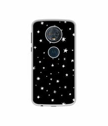 Amazon Brand - Solimo Designer Sperking Stars UV Printed Soft Back Case Mobile Cover for Motorola Moto G6 Plus