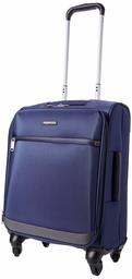 AmazonBasics Softside Spinner Luggage, Navy Blue (Blue) - N802