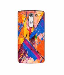 Amazon Brand - Solimo Designer Barfi Shape Multicolor Texture 3D Printed Hard Back Case Mobile Cover for LG G3 Stylus D690