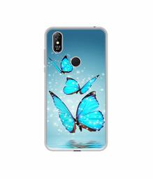 Amazon Brand - Solimo Designer Flying Butterflies UV Printed Soft Back Case Mobile Cover for Coolpad Cool 3 Plus