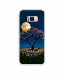 Amazon Brand - Solimo Designer Dark Night View UV Printed Soft Back Case Mobile Cover for Samsung Galaxy S8 Plus