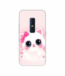 Amazon Brand - Solimo Designer Babby Kitty UV Printed Soft Back Case Mobile Cover for Vivo V17 Pro