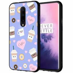 Amazon Brand - Solimo Designer Coffee Printed Hard Back Case Mobile Cover for OnePlus 7 Pro (D1299)