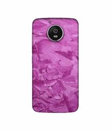 Amazon Brand - Solimo Designer Pink Paint 3D Printed Hard Back Case Mobile Cover for Motorola Moto G5