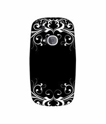 Amazon Brand - Solimo Designer Round Flower Crown 3D Printed Hard Back Case Mobile Cover for Nokia 3310