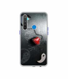 Amazon Brand - Solimo Designer Chinnese Yin and Yang UV Printed Soft Back Case Mobile Cover for Realme 5 / Realme 5s / Realme 5i