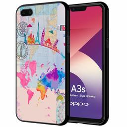 Amazon Brand - Solimo Designer Travel Printed Hard Back Case Mobile Cover for Oppo A3s (D1278)