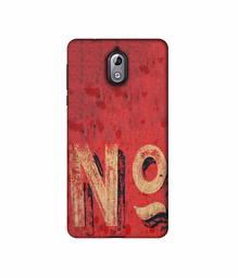 Amazon Brand - Solimo Designer No 3D Printed Hard Back Case Mobile Cover for Nokia 3.1