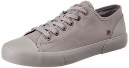 Amazon Brand - Inkast Denim Co. Men's Grey Canvas Sneakers-11 UK (AZ-IK-022B)