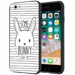 Amazon Brand - Solimo Designer Bunny Printed Hard Back Case Mobile Cover for Apple iPhone 6S / 6 (D1283)