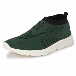 Bourge Men's Vega-12 Army Green Running Shoes-7 UK (41 EU) (8 US) (Vega-12-07)