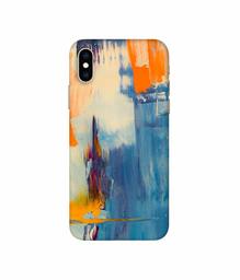 Amazon Brand - Solimo Designer Multicolor Brush Texture 3D Printed Hard Back Case Mobile Cover for Apple iPhone Xs Max