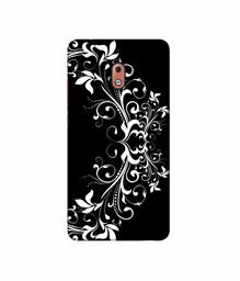 Amazon Brand - Solimo Designer Flower Art Pattern 3D Printed Hard Back Case Mobile Cover for Nokia 2.1