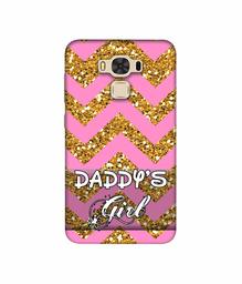 Amazon Brand - Solimo Designer Daddy's Girl 3D Printed Hard Back Case Mobile Cover for Asus Zenfone 3 Max ZC553KL