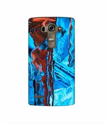 Amazon Brand - Solimo Designer Zik Zak Color Mixing 3D Printed Hard Back Case Mobile Cover for LG G4 Stylus