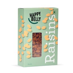 Happy Belly Raisins, 250g