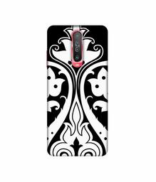 Amazon Brand - Solimo Designer S Shape Rangoli 3D Printed Hard Back Case Mobile Cover for Poco X2 / Mi Redmi K30