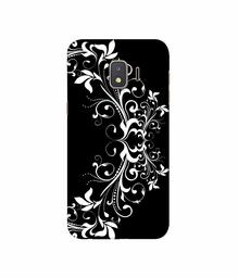 Amazon Brand - Solimo Designer Flower Art Pattern 3D Printed Hard Back Case Mobile Cover for Samsung Galaxy J2 Core