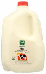 365 Everyday Value, Organic Whole Milk, 128 oz (Packaging May Vary)