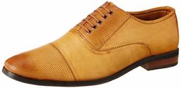 Nubeno Men's TAN Formal Shoes-7 UK (41 EU) (52121)