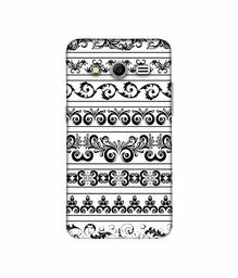 Amazon Brand - Solimo Designer Black Multi Patterns 3D Printed Hard Back Case Mobile Cover for Samsung Galaxy Core 2 G355H