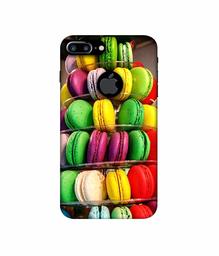 Amazon Brand - Solimo Designer Pattern Color 3D Printed Hard Back Case Mobile Cover for Apple iPhone 7 Plus (Logo Cut)