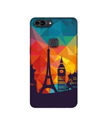 Amazon Brand - Solimo Designer Colored Paris UV Printed Soft Back Case Mobile Cover for Lava Z90