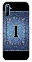 Amazon Brand - Solimo Designer Multicolor Button Jeans Alphabet-I Printed Soft Back Case Mobile Cover for Realme C3