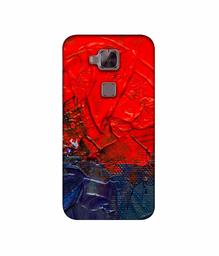 Amazon Brand - Solimo Designer Red Wax Color 3D Printed Hard Back Case Mobile Cover for Huawei G8