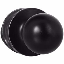 AmazonBasics Pomelli per porta, sfera standard Passaggio Nero opaco