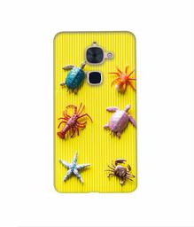 Amazon Brand - Solimo Designer Sea Animals 3D Printed Hard Back Case Mobile Cover for LeTV Le 2