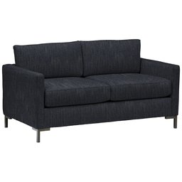 Amazon Brand – Rivet Edgewest Low Back Modern Loveseat, 65