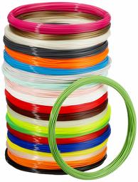 AmazonBasics PLA - Filamento para impresora 3D, 1,75 mm, bobina de 1 kg, Colores Variados, 1.75