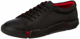 Amazon Brand - Inkast Denim Co. Men's Black/RED Sneakers-11 UK (45 EU) (12 US) (AZ-IK-007)