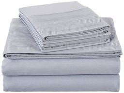 Pinzon 400-Thread-Count Pleated Hem Sheet Set - Full