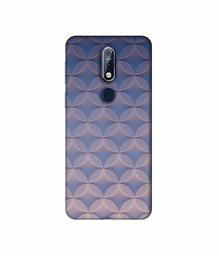 Amazon Brand - Solimo Designer Circle Texture 3D Printed Hard Back Case Mobile Cover for Nokia 7.1