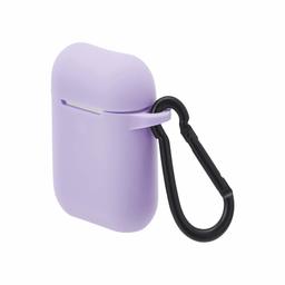 AmazonBasics Premium AirPods Case - Compatible with Apple AirPods 1 & 2, Lavender