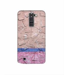 Amazon Brand - Solimo Designer Texture On Wall 3D Printed Hard Back Case Mobile Cover for LG K7