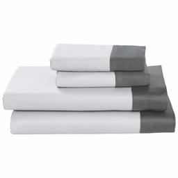 Rivet 500 Thread-Count Color Block Supima Cotton Sheet Set